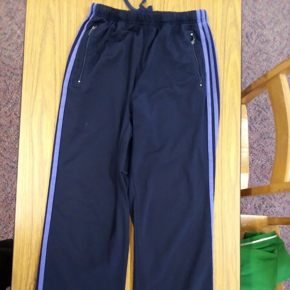 Vintage Adidas 3 Stripe Sweatpants Joggers Trainers